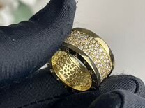 Золотое кольцо Bvlgari B.zero1 с бриллиантами