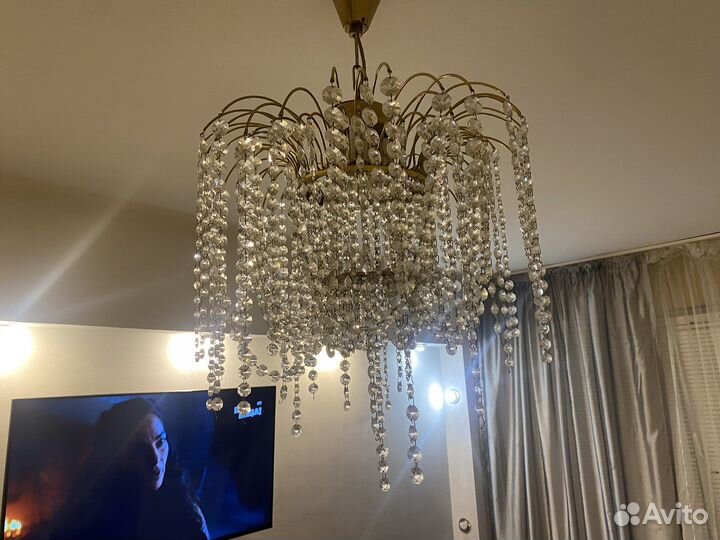 Люстра хрустальная