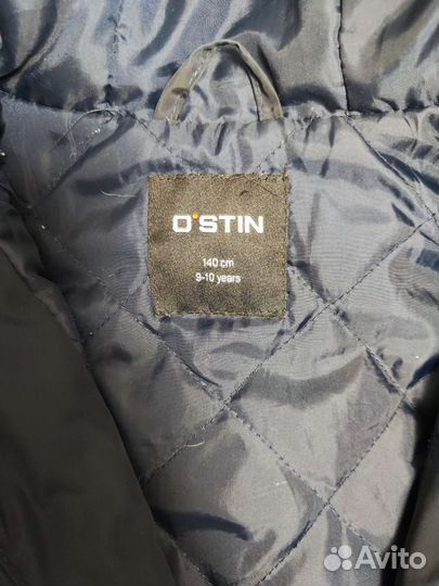 Куртка удлинённая 140 рост для девочки Ostin