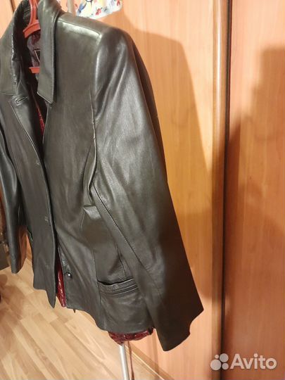 Куртка кожаная женская