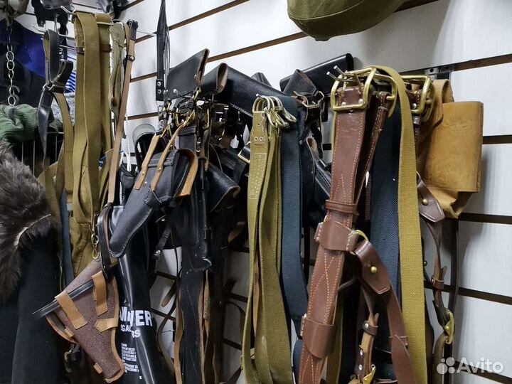 Портупея офицерская с ремнем коричневого цвета