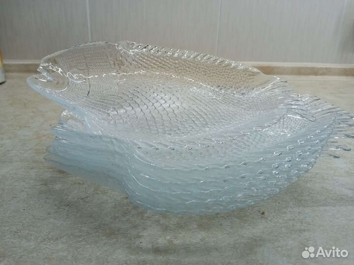 Тарелки стеклянные 6 шт