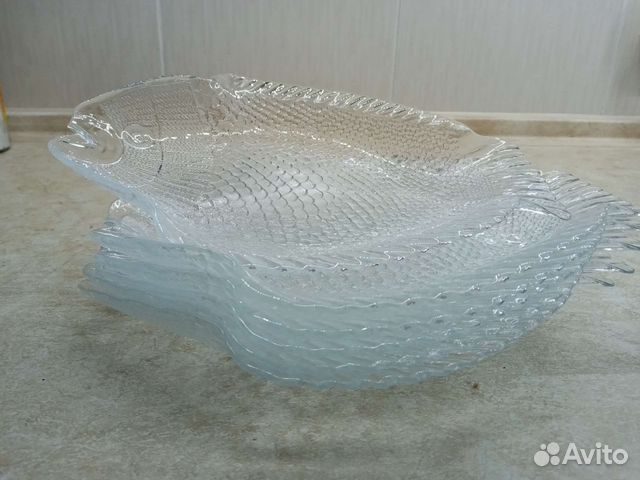 Тарелки стеклянные 6 шт