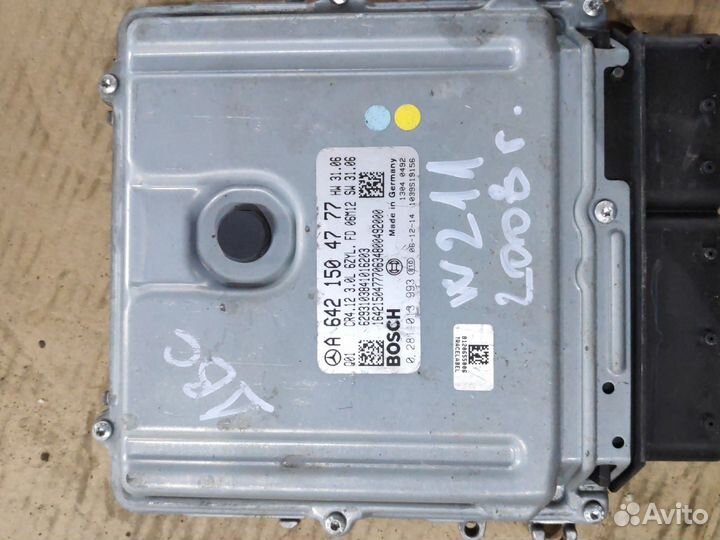 Блок управления двигателем Мерседес w211 w219