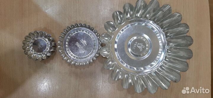 Формочки для желе, заливного, выпечки ссср;вилочки