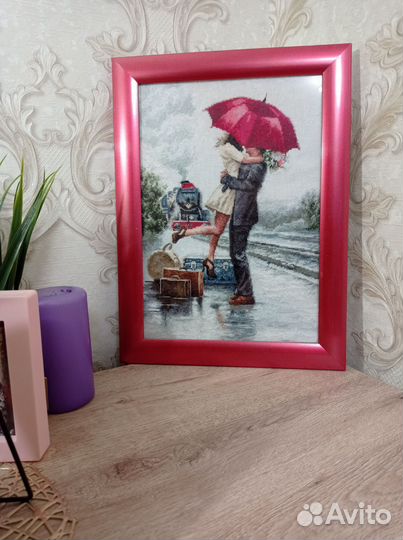 Картина вышитая крестом