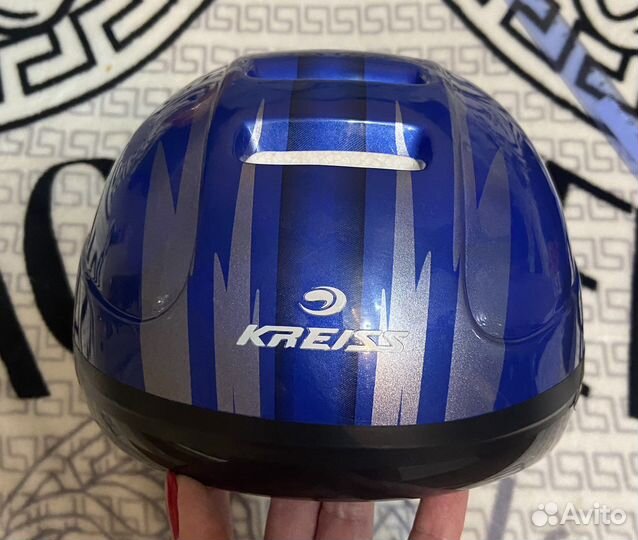 Шлем детский, защита, размер S, синий