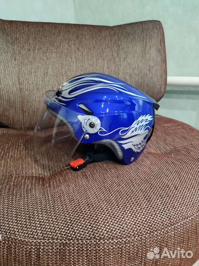 Мотошлем открытый