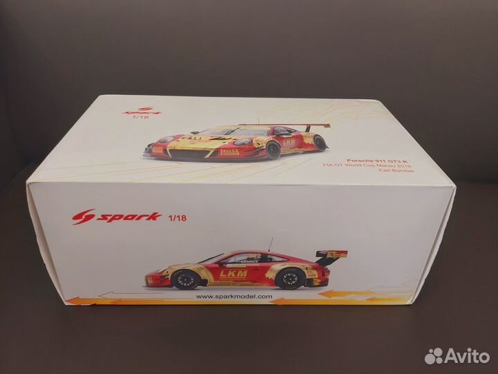 Porsche 911 GT3 R FIA GT World Cup Macau 2018