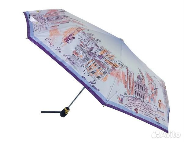 Зонт Три Слона 3840 B автомат 8 спиц оригинал