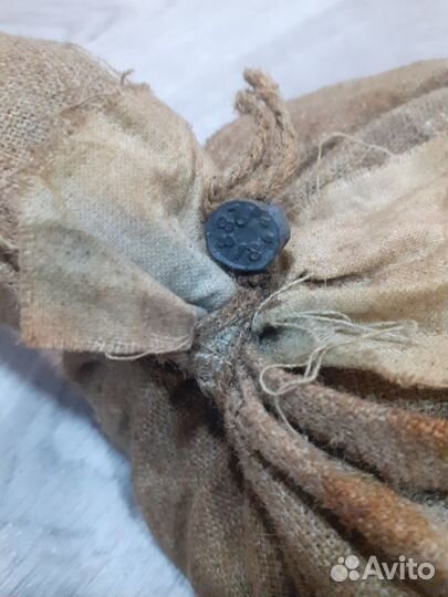 Банковский мешок монет СССР. Печати СССР