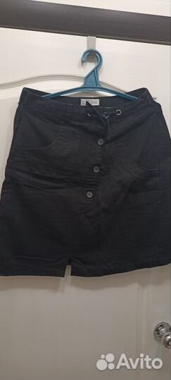 Юбка льняная