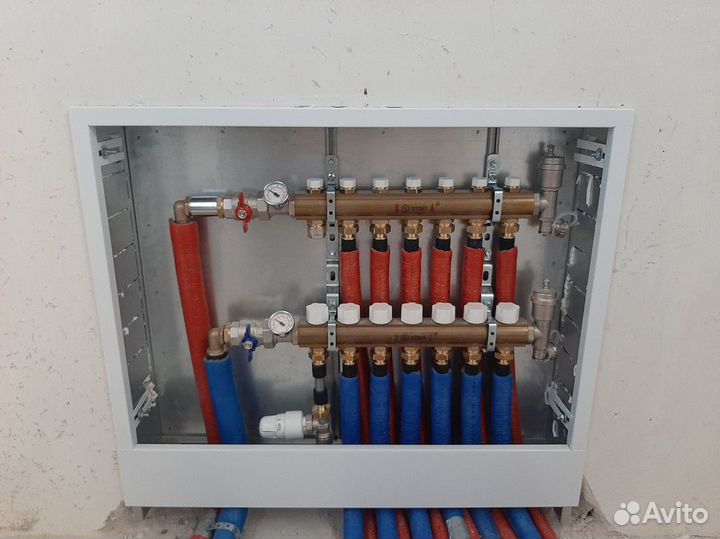 Монтаж отопления / Водоснабжения в частных домах