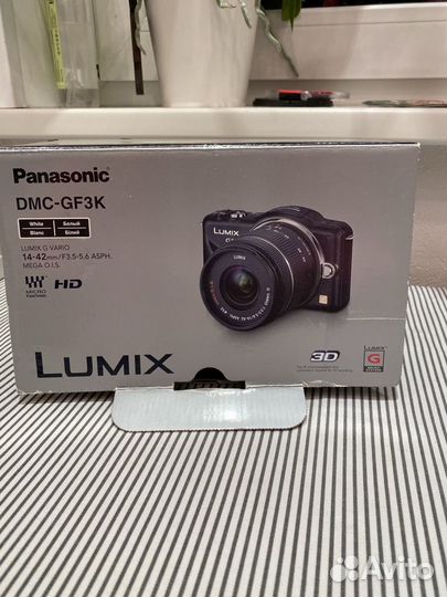 Фотоаппарат panasonic dmc gf 3K lumix
