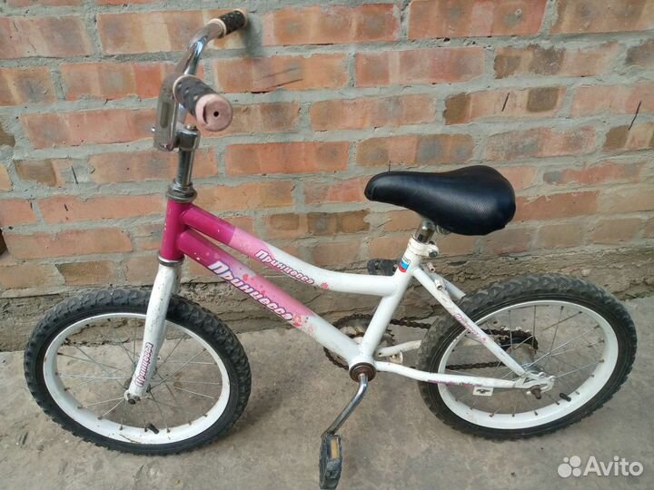 Велосипед r16 от 4 до 6 лет