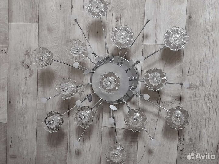 Люстра потолочная бу