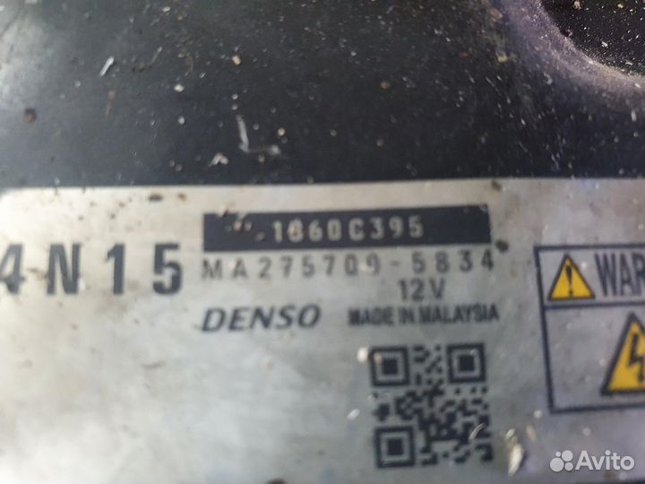 Блок управления двигателем 4N15 1860C395 mitsubish
