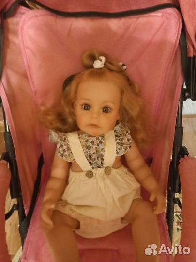 Кукла реборн силиконовая девочка