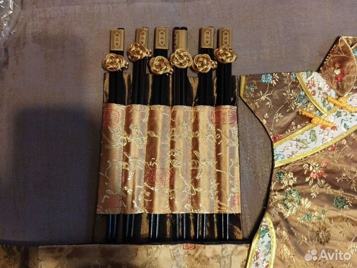 Набор салфеток с палочками