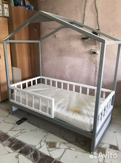 Кроватка домик тучка