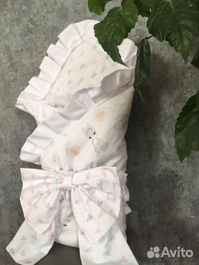 Бортики в кроватку,конверт на выписку