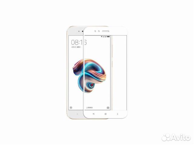 Стекло для Xiaomi Mi5X (Mi A1) 2D (белый)