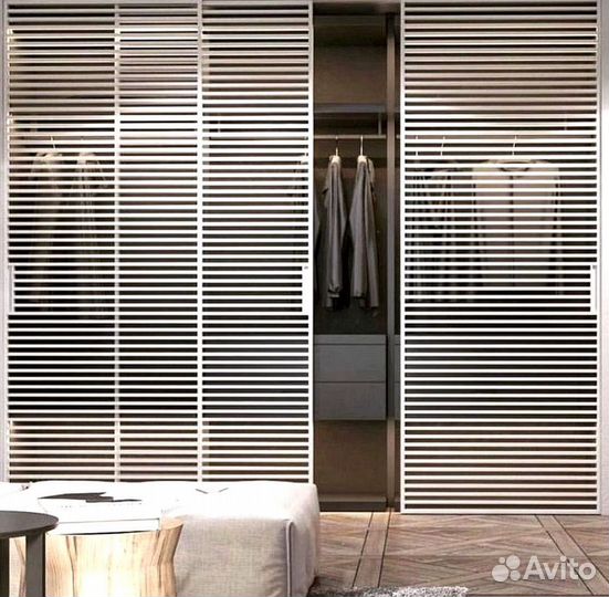 Раздвижные реечные перегородки