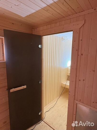 Готовая баня из бруса 2.3 x 5 метров не бочка
