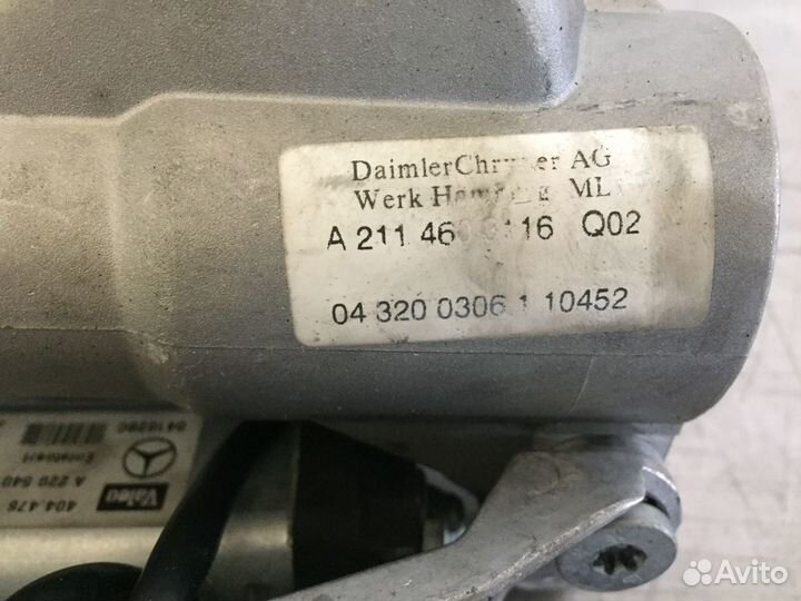 Колонка рулевая mercedes CLS W219