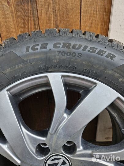 Зимние колеса на volkswagen polo r15