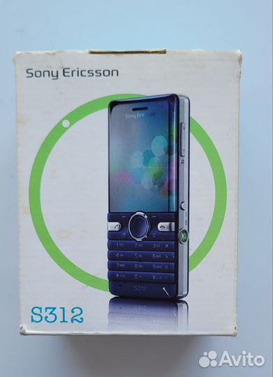 Sony Ericsson S312 коробка