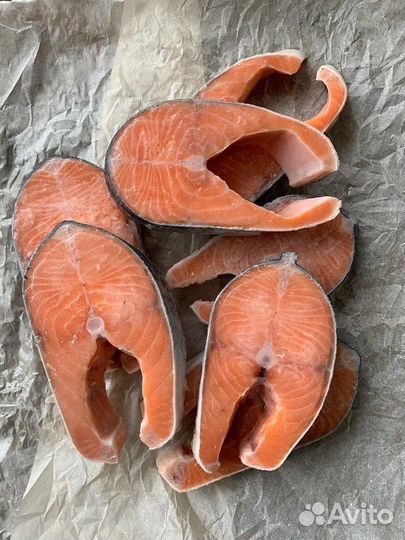 Стейки из рыбы (лосось, палтус, тунец)