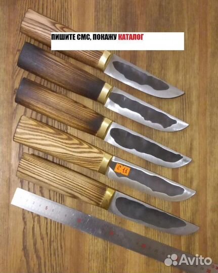 Нож кованый из х12мф