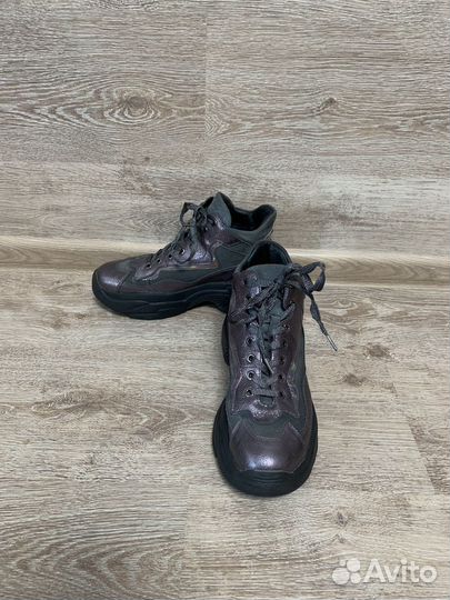 Кроссовки женские натуральная кожа 40 р