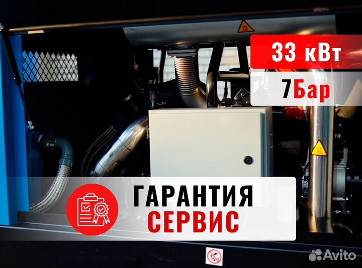 Дизельный винтовой компрессор