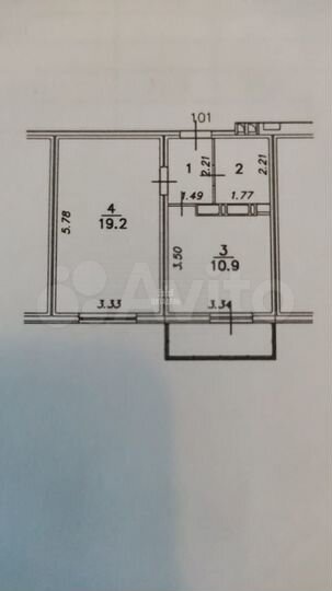 1-к. квартира, 37,3 м², 11/17 эт.