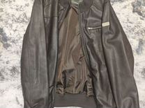 Кожаная куртка мужская 52 54 бренд