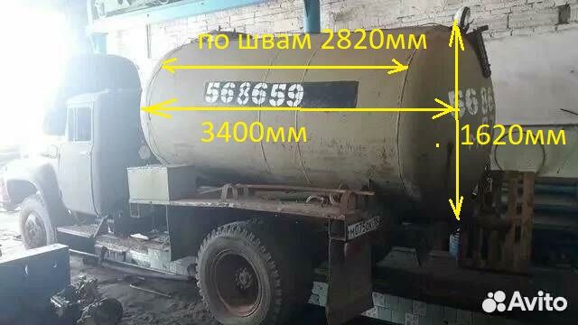 Ассенизаторская машина Стенка емкостя 8мм