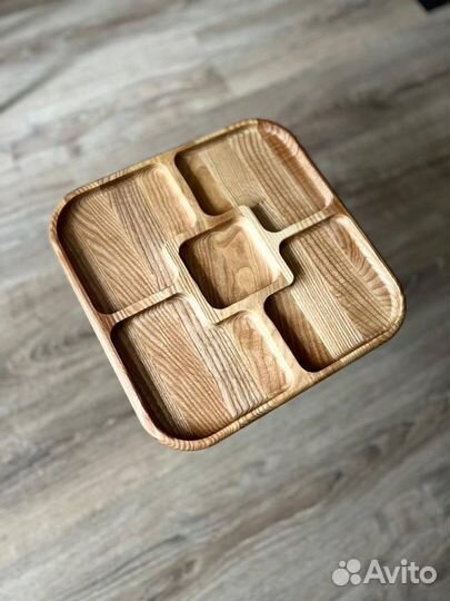 Менажница деревянная