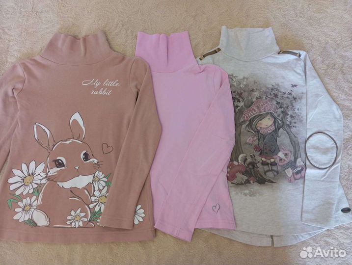 Вещи на девочку 110 - 116 - 122