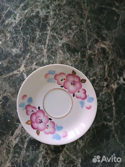 Чайная пара,чашка + блюдце, 9шт