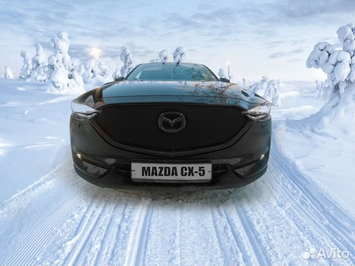 Утеплитель решётки радиатора Mazda CX-5 2017-2022