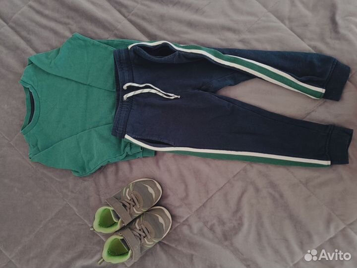 Пакет вещей и обуви мальчику 3-4 года