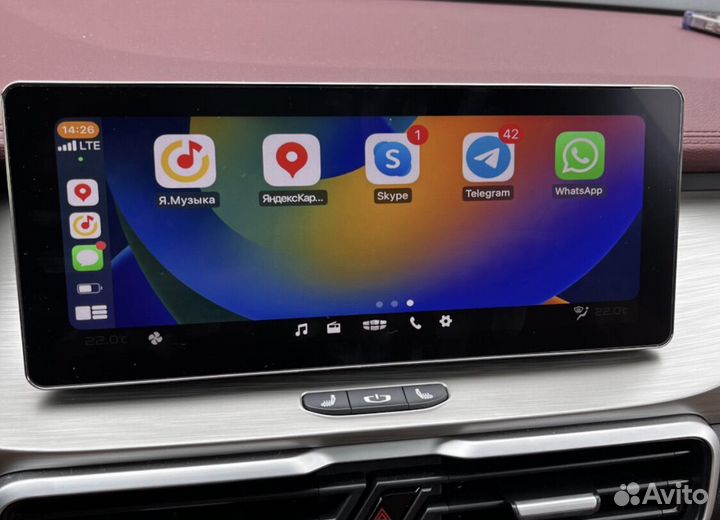 Карплей/яндекс карты /нави/в любом авто