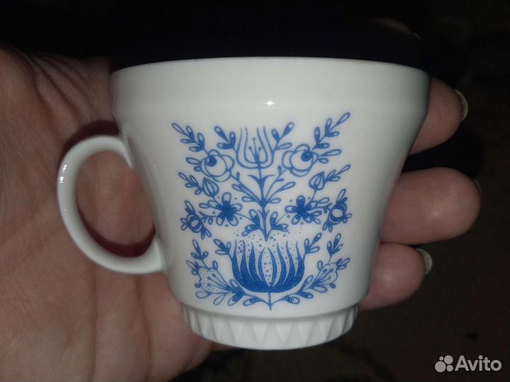 Сервиз кофейный Kahla СССР Винтаж Соусница Дулево