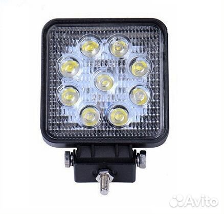 Дневные ходовые огни 2,8-27W-F (1шт) тонкий 12-24V