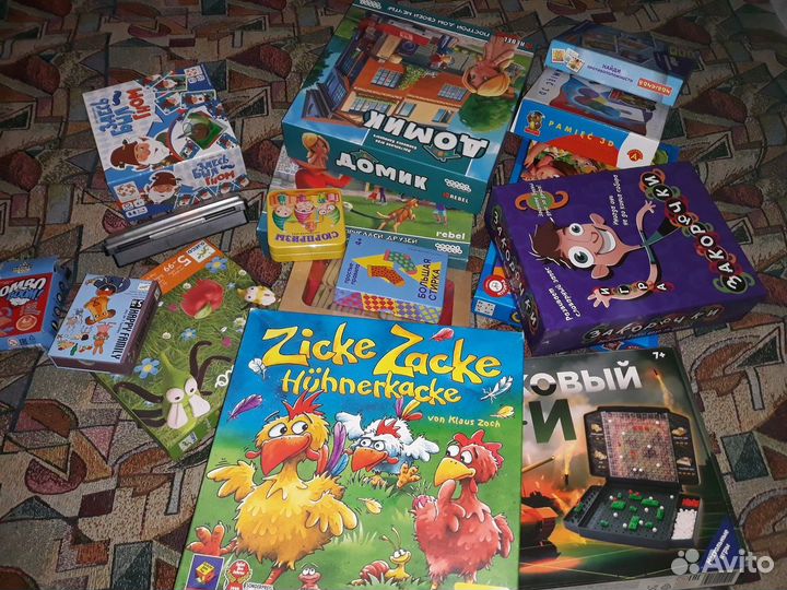 Настольные игры для детей