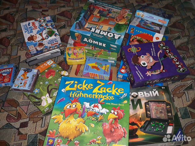 Настольные игры для детей