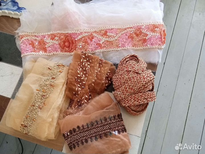 Тесьма на натуральном шёлке