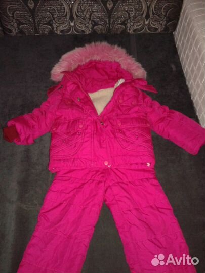 Зимний костюм для девочки